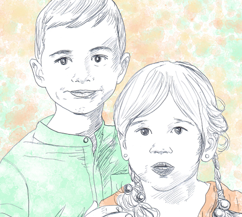 Un frère et une soeur